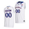 custom white home men jersey