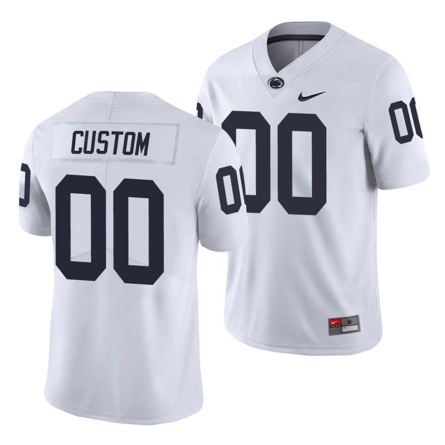 custom white limited men's jersey