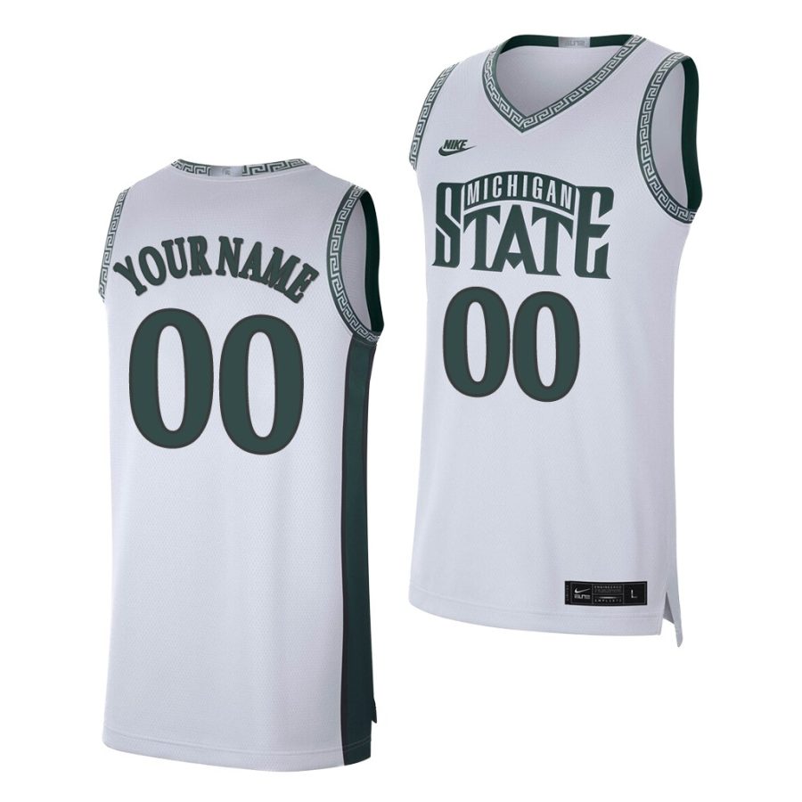 custom white retro limited men's jersey 0