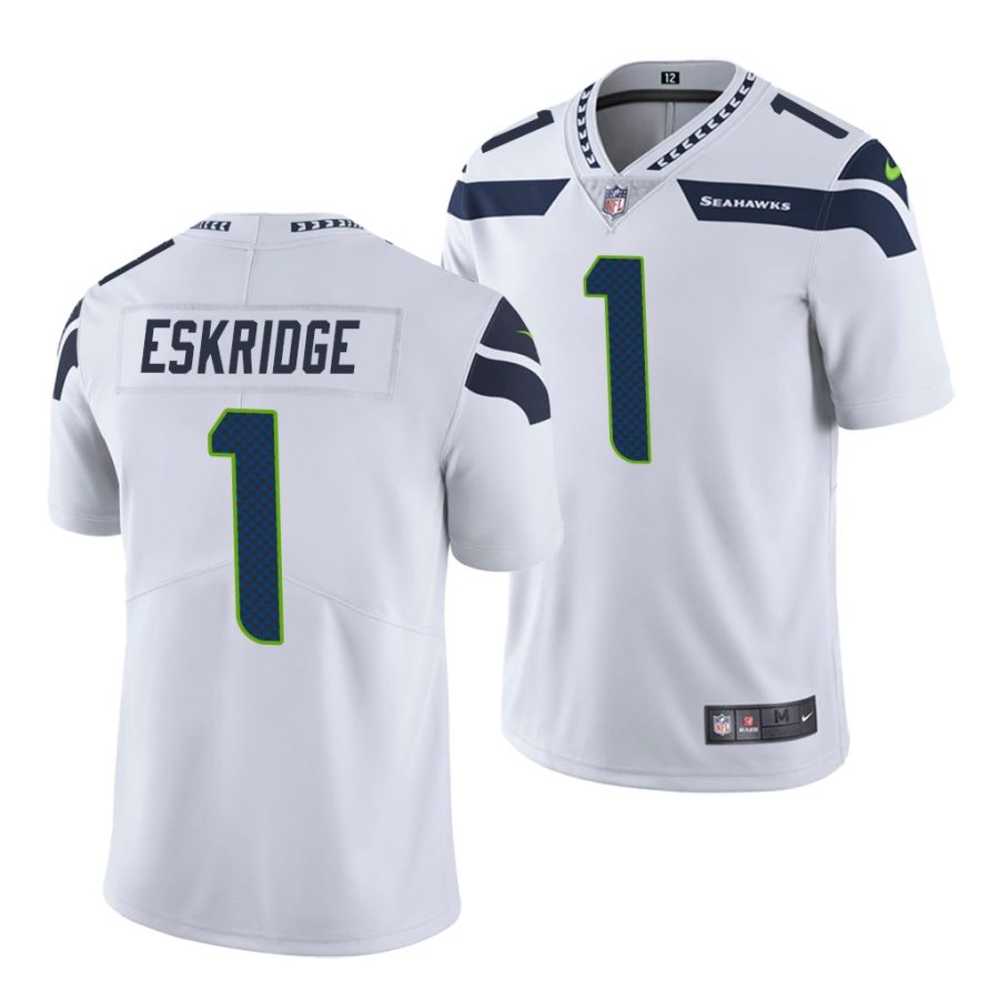 d'wayne eskridge seahawks 2021 nfl draft vapor limited men's white jersey