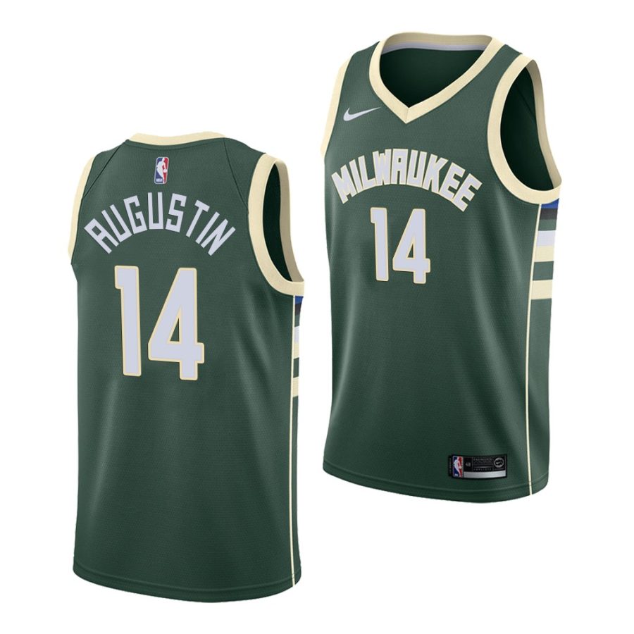 d.j. augustin bucks icon 2020 nba draft 2020 21 green jersey