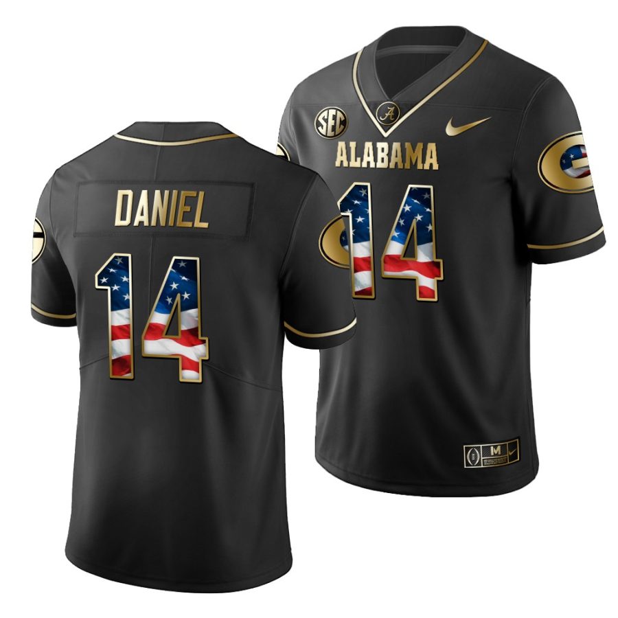 d.j. daniel black stars and stripes men's jersey