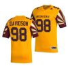 d.j. davidson arizona state sun devils reverse retro 2021 22 jersey