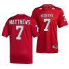 d.j. matthews indiana hoosiers for coach bill mallory 2021 22 jersey