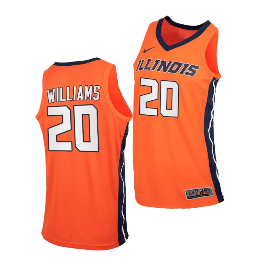 da'monte williams orange replica men jersey