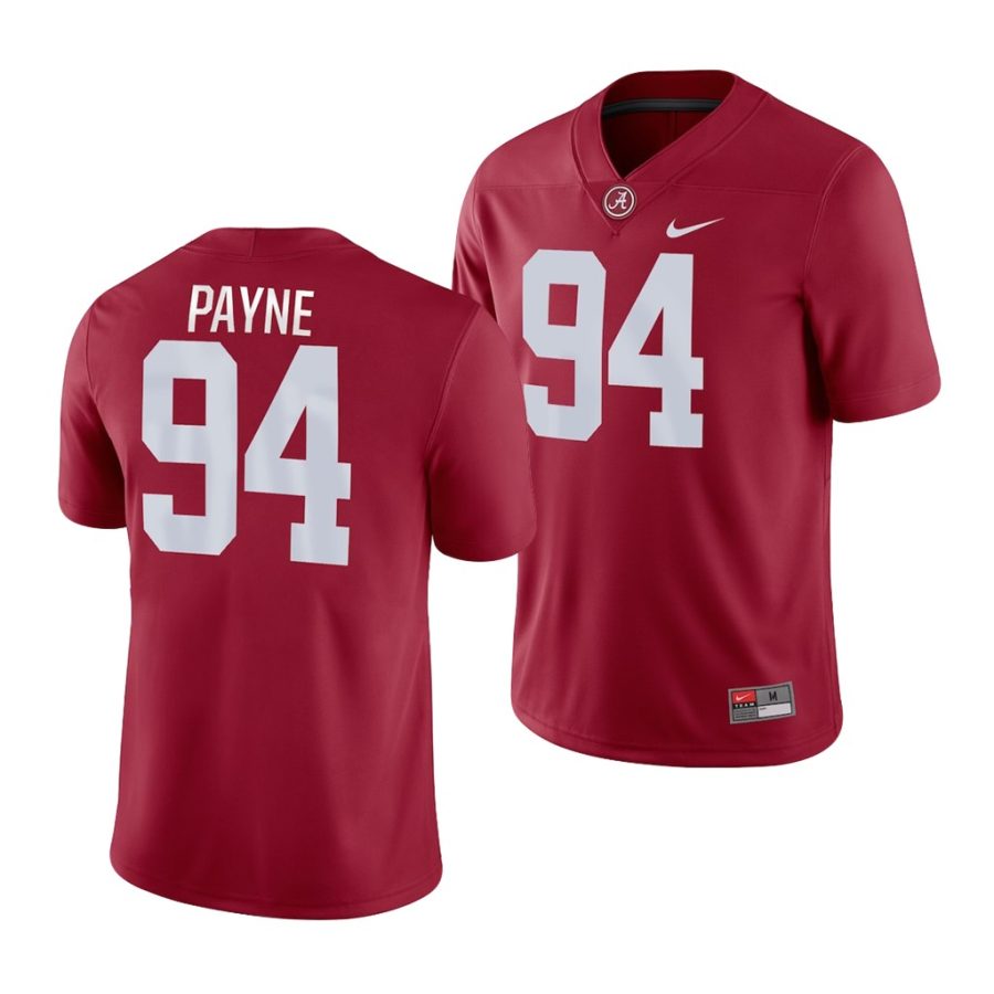 da'ron payne crimson game men's jersey