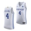 daimion collins white college basketball 2021 22authentic jersey