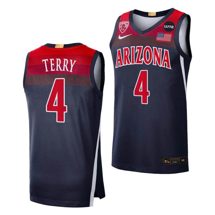 dalen terry arizona wildcats elite limited 2021 22 college basketball jersey