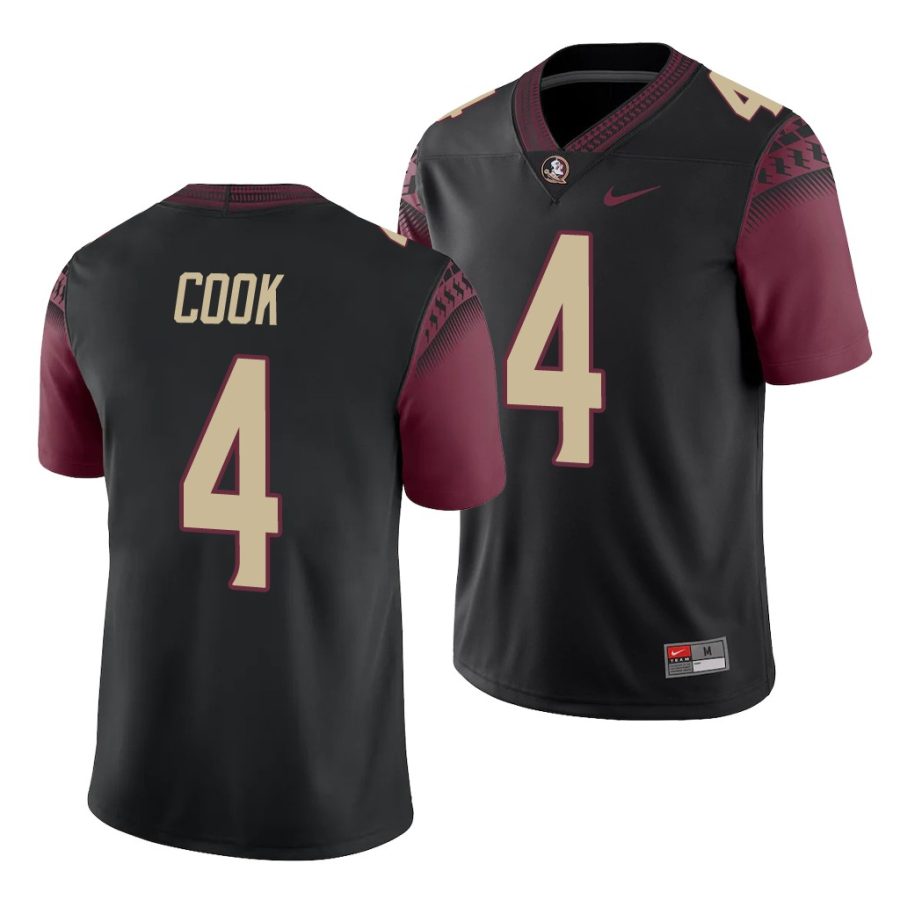 dalvin cook black college football florida state seminoles jersey