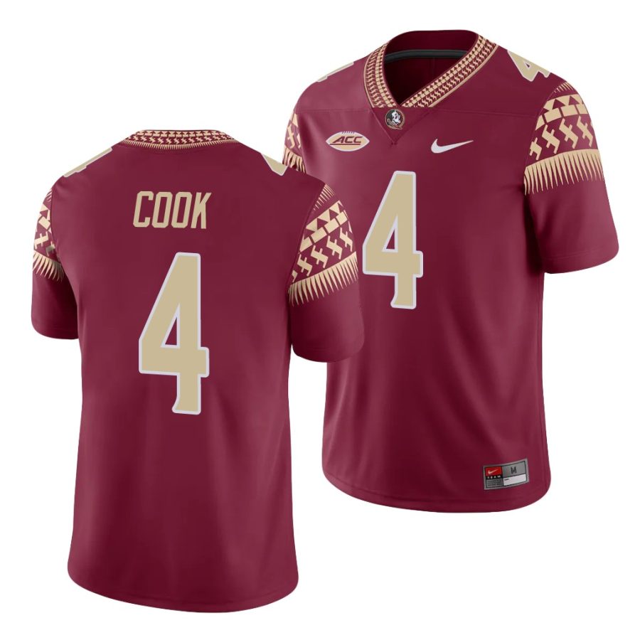 dalvin cook garnet game men's jersey