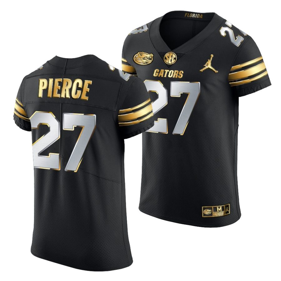 dameon pierce black golden edition florida gators jersey