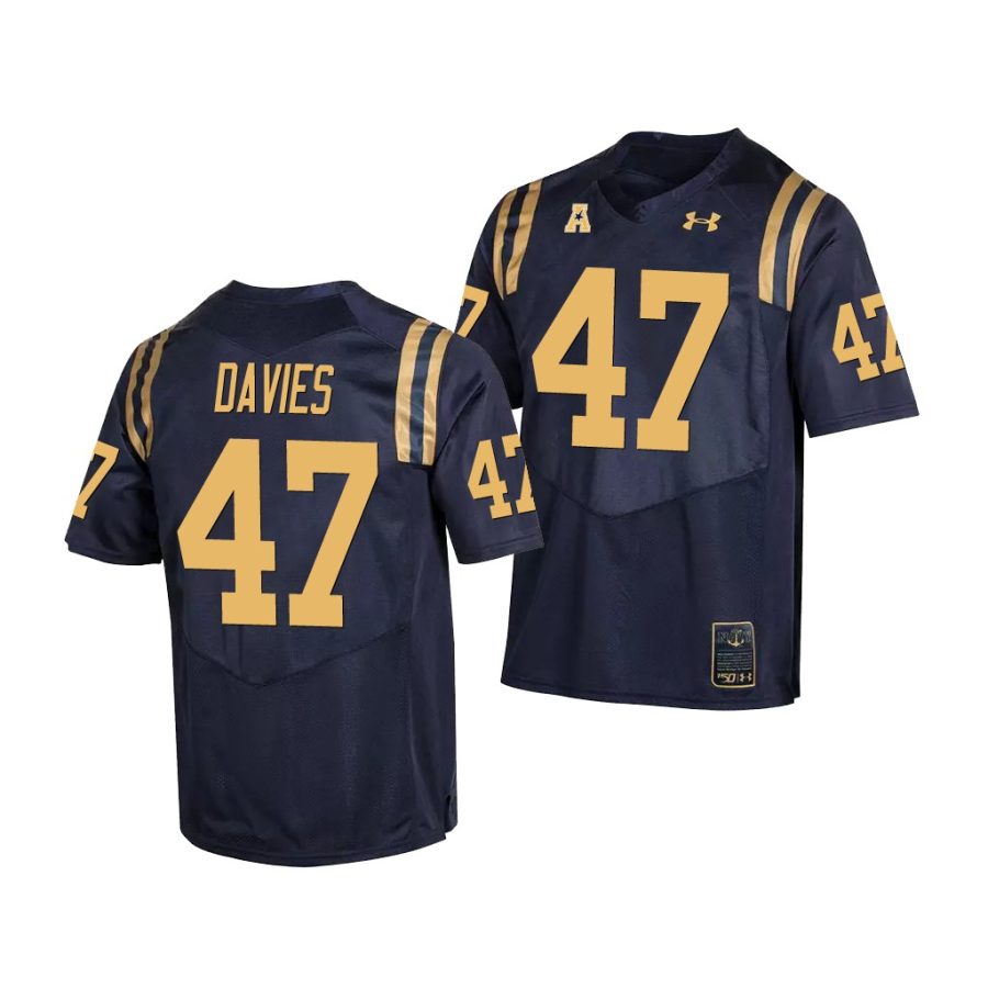 daniel davies navy college football men's jersey