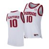 daniel gafford white home arkansas razorbacks jersey