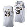 danny manning white golden limited men's jersey