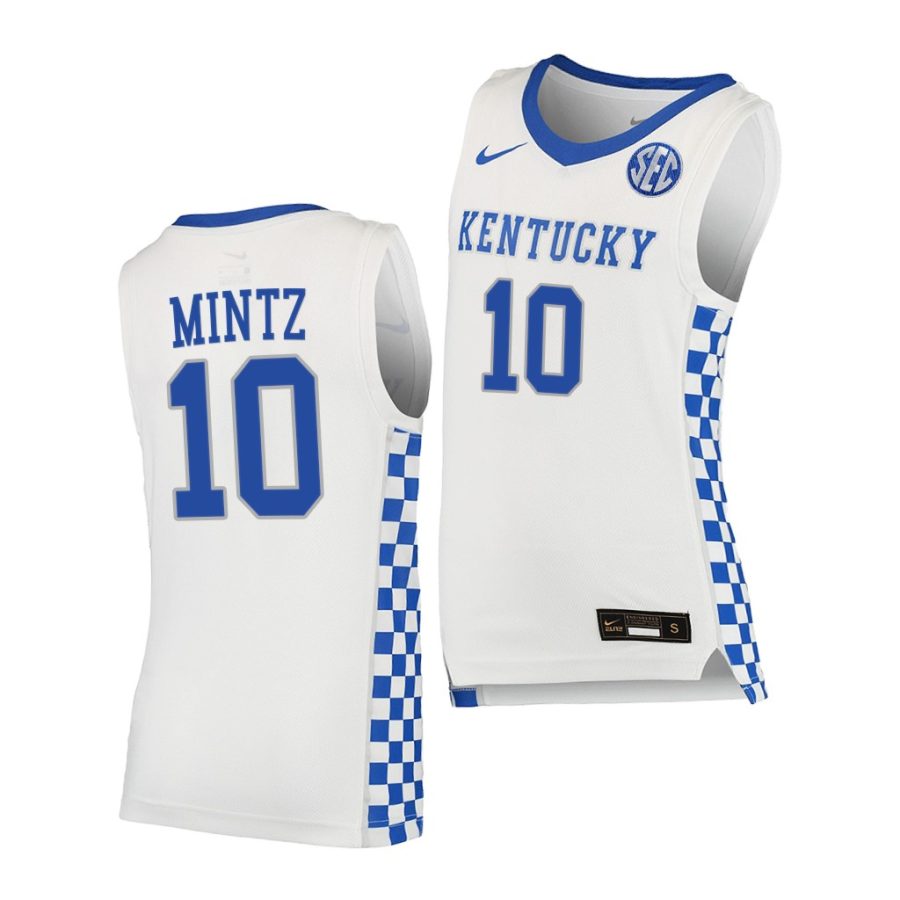 davion mintz kentucky wildcats college basketball 2021 22 replica jersey 0