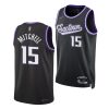 davion mitchell kings baylor 2021 draft black nba 75th city edition men jersey