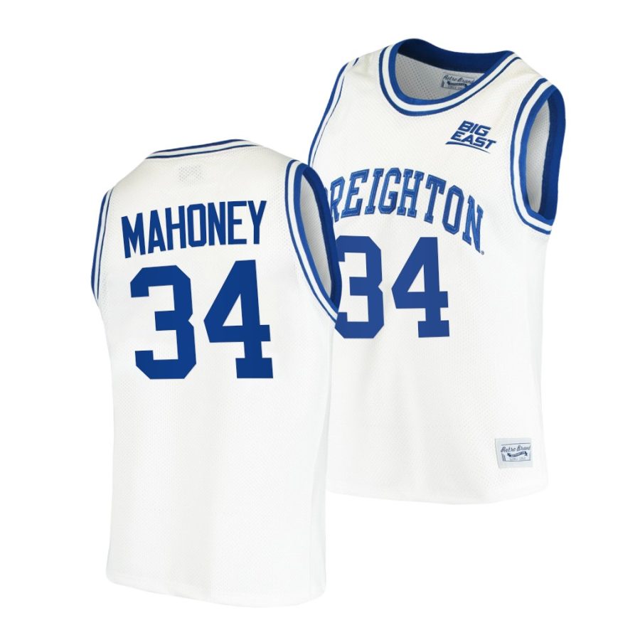 denzel mahoney white retro men jersey