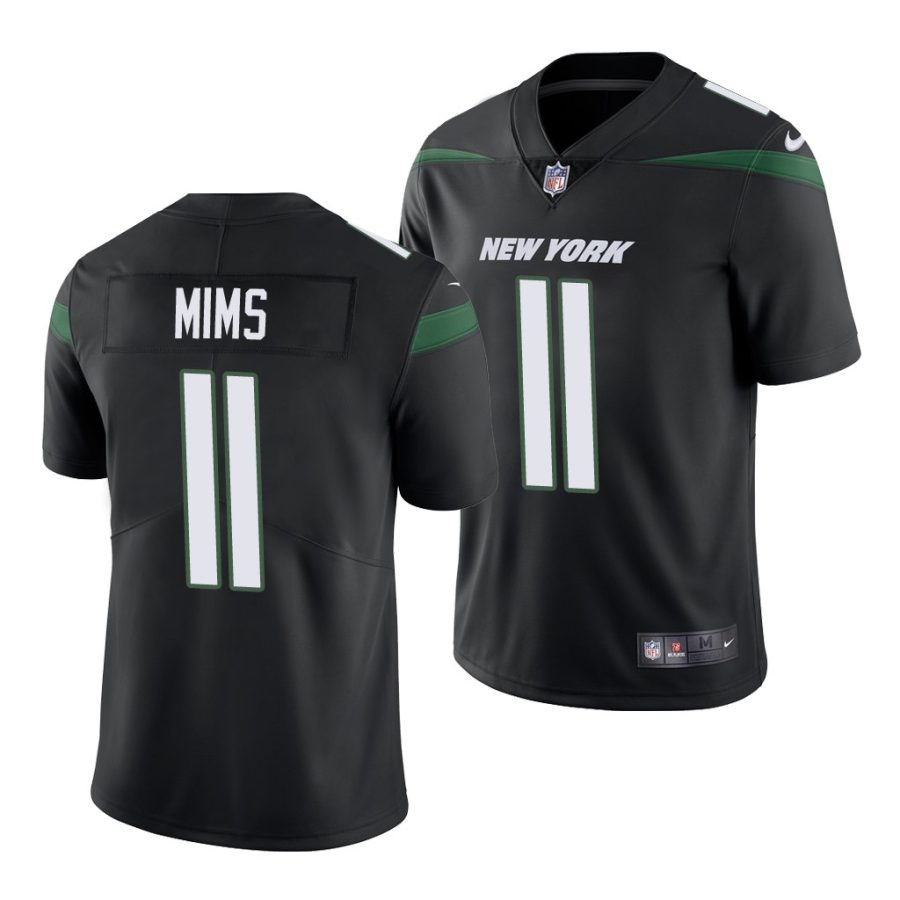 denzel mims black 2020 nfl draft men's jersey