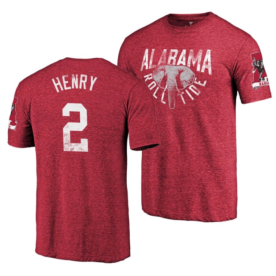 derrick henry crimson hometown classic tri blend jersey