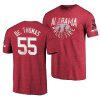 derrick thomas crimson hometown classic tri blend jersey