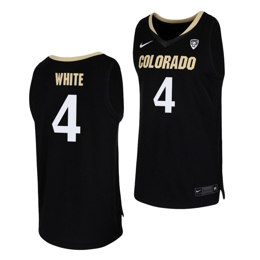 derrick white black college basketball men's jersey