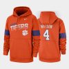 deshaun watson orange 2019 sideline therma fit college football jersey