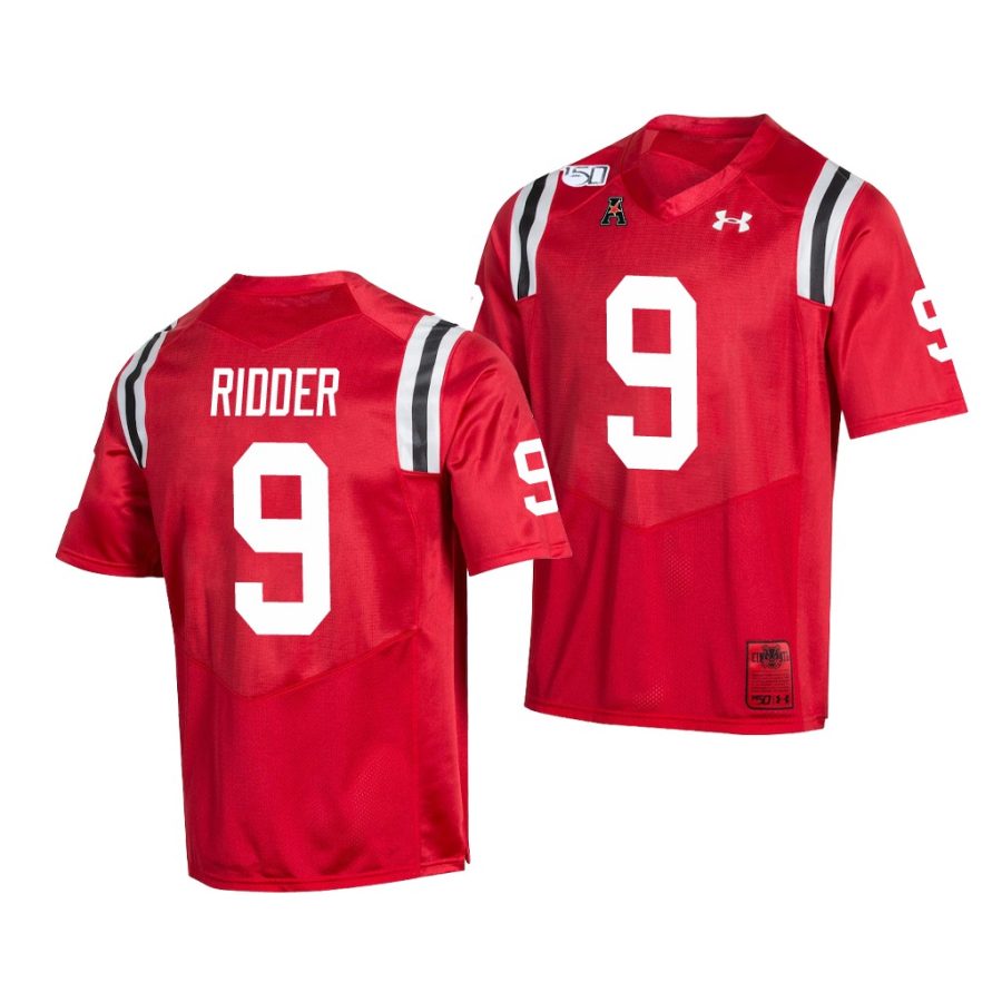 desmond ridder red college football men's jersey