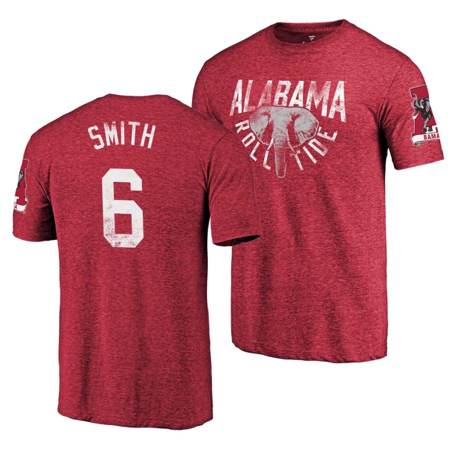 devonta smith crimson hometown classic tri blend jersey