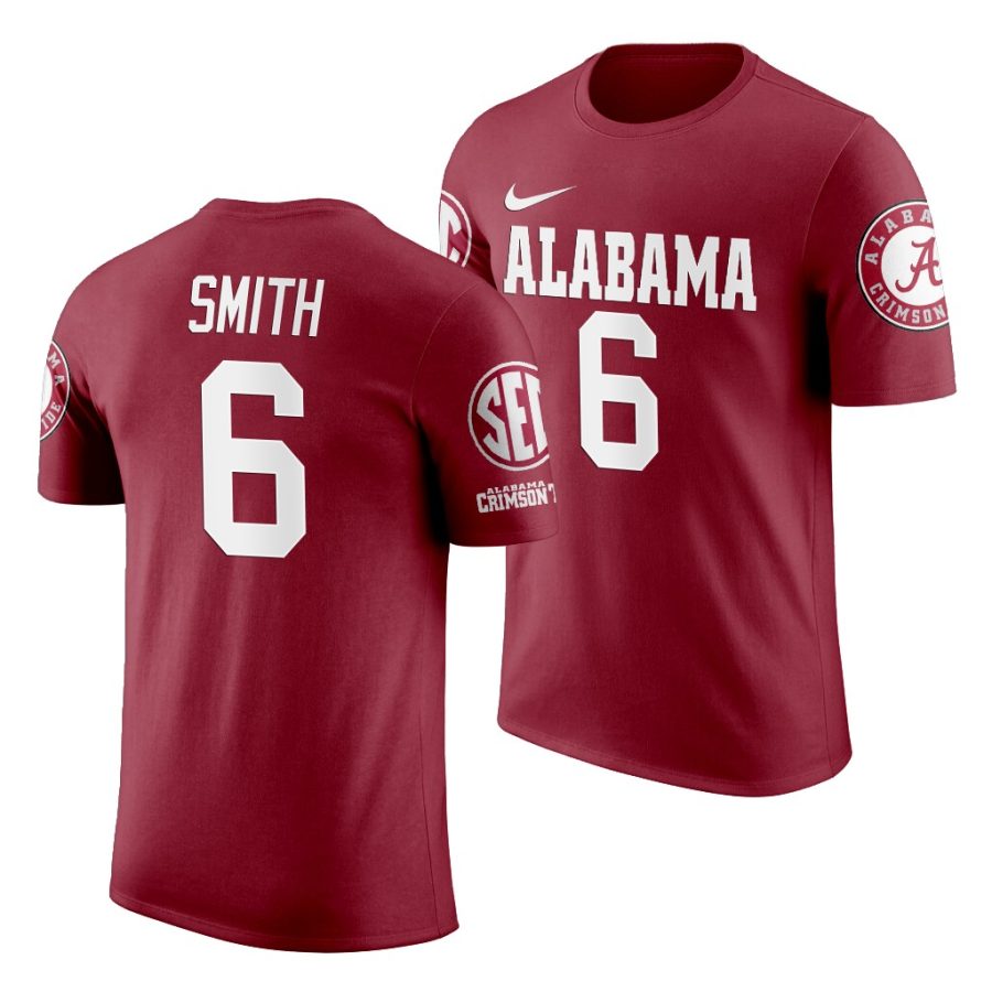 devonta smith crimson name and number ncaa football jersey