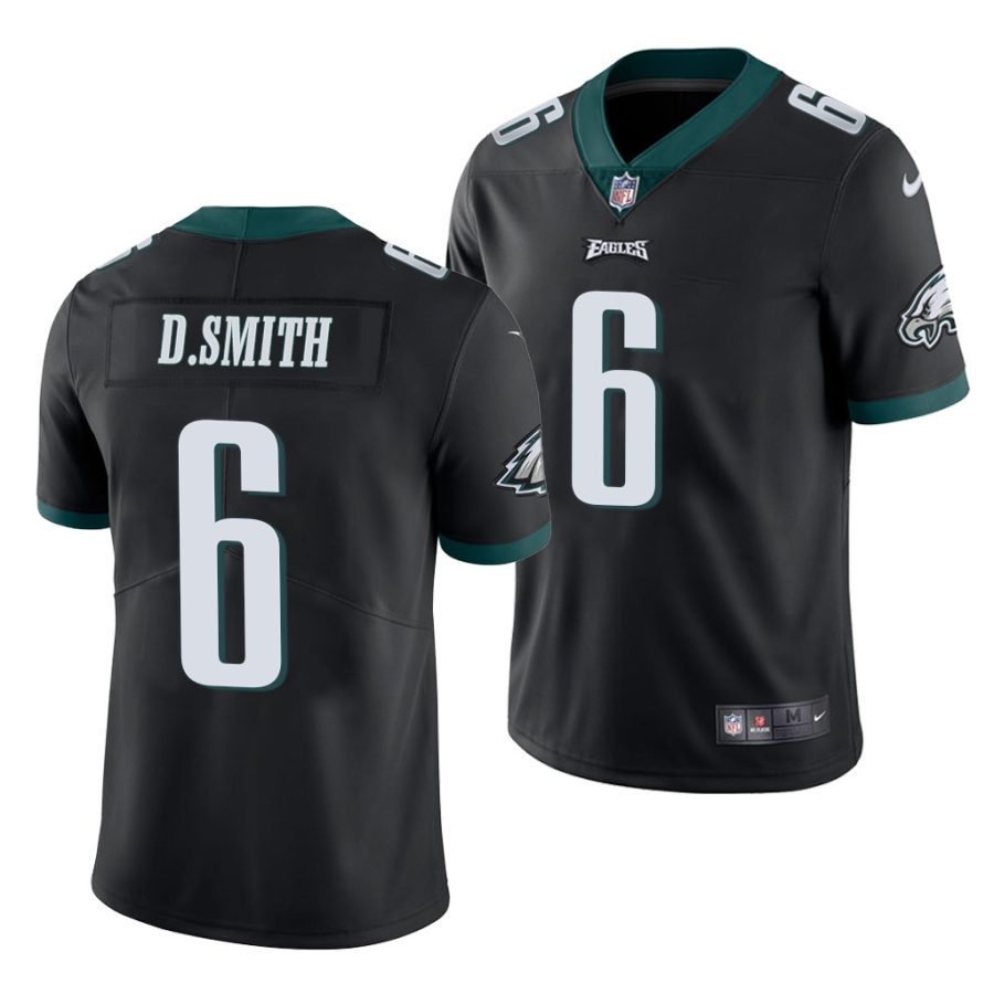 devonta smith eagles 2021 nfl draft vapor limited men's black jersey