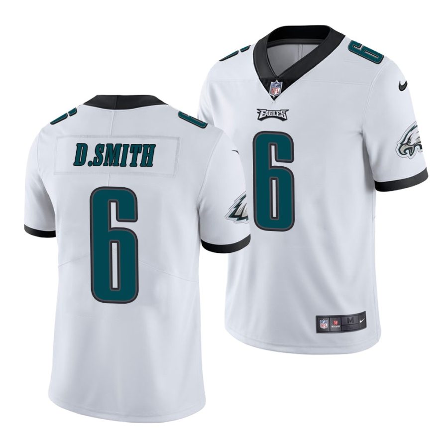 devonta smith eagles 2021 nfl draft vapor limited men's white jersey