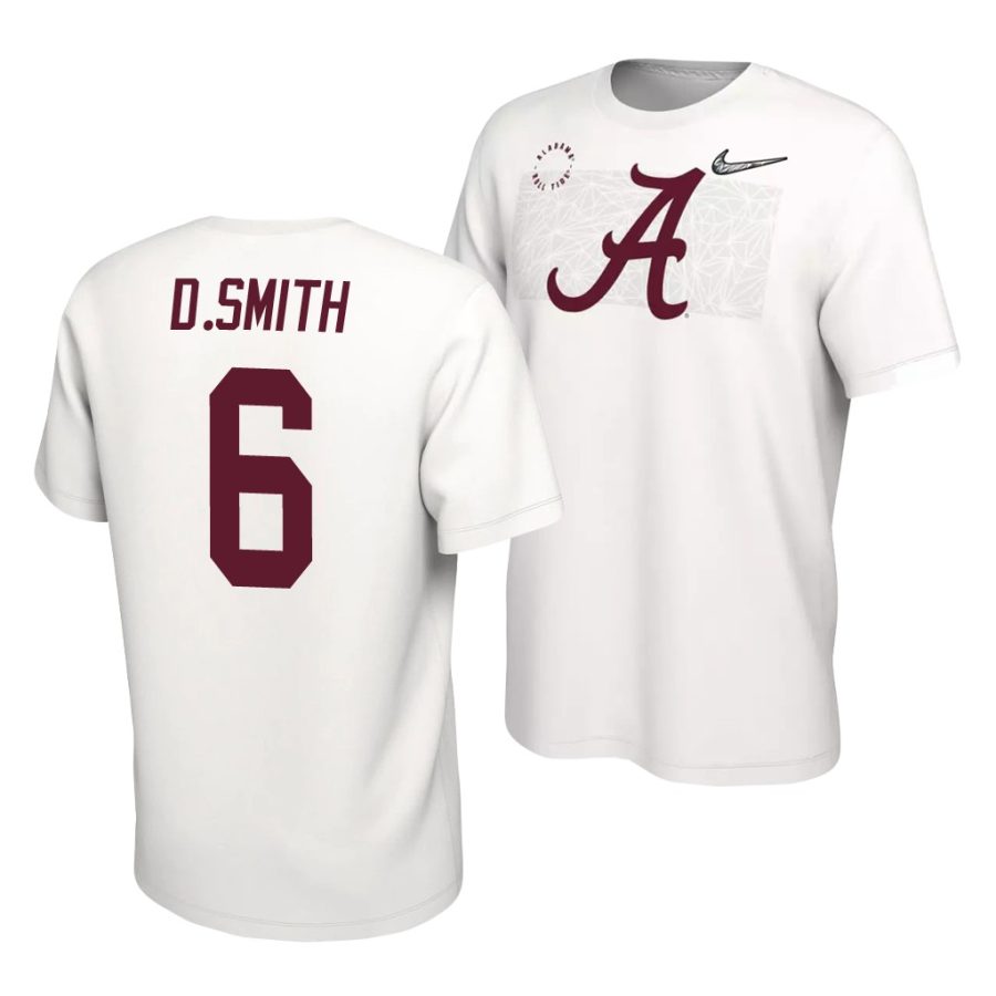 devonta smith white college football playoff jersey