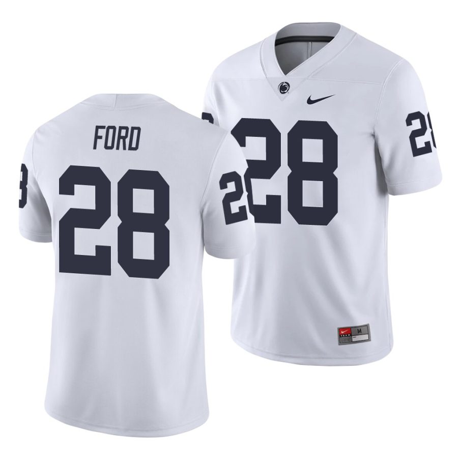 devyn ford white college football men's jersey