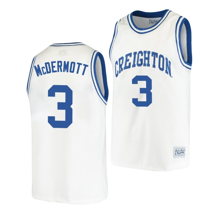 doug mcdermott white alumni men's jersey