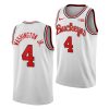 duane washington jr. ohio state buckeyes white home 2021 1980 throwback jersey