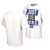 duke blue devils white just us bench legend men t shirt