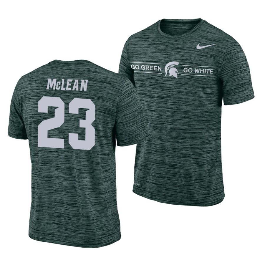 eli mclean green gfx velocity michigan state spartans shirt