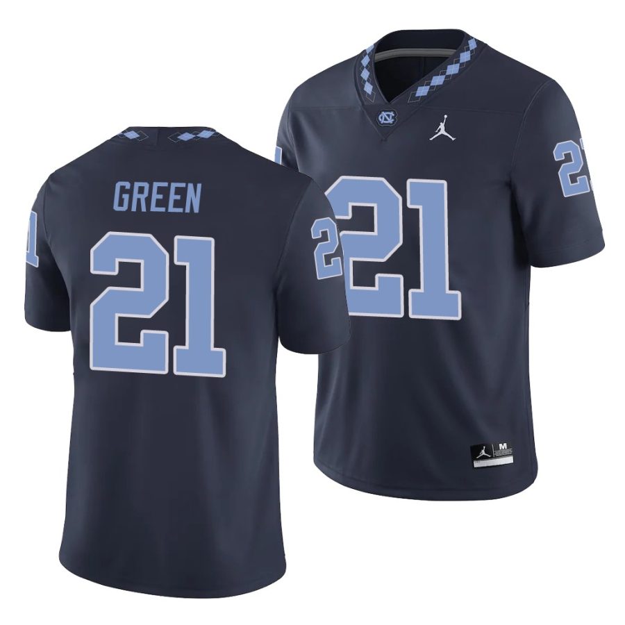 elijah green navy college football men's jersey