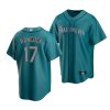 emerson hancock mariners 2020 mlb draft replica alternate team aqua jersey