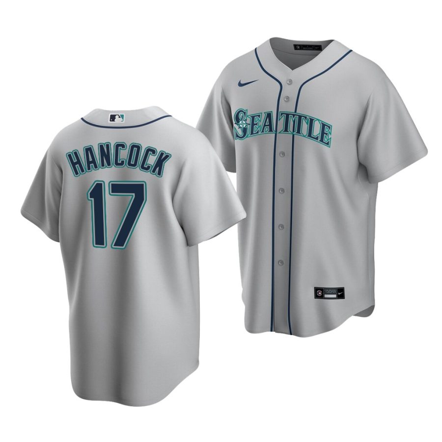 emerson hancock mariners 2020 mlb draft replica road gray jersey