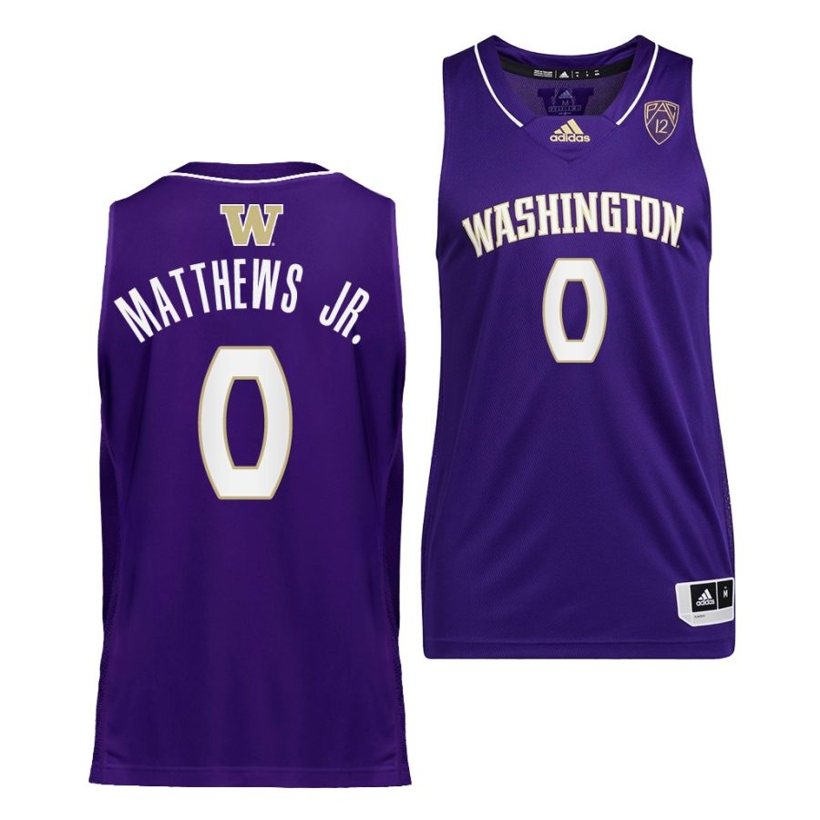 emmitt matthews jr. washington huskies college basketball 2022 jersey