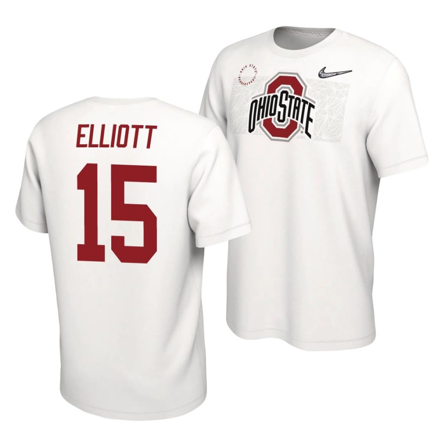 ezekiel elliott white college football playoff jersey