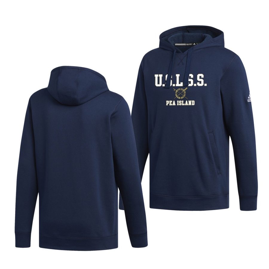 fleece navy 2021 pea island u.s.l.s.s coast guard academy hoodie