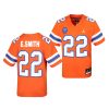 florida gators emmitt smith orange ring of honor men jersey