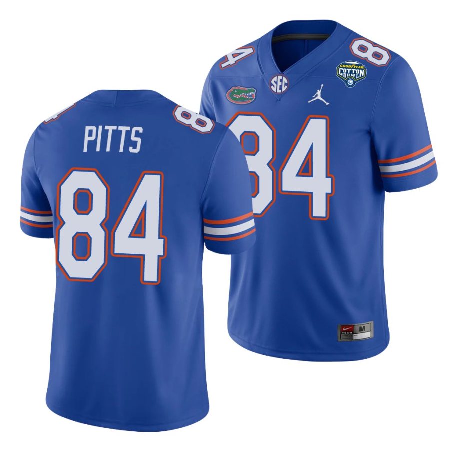 florida gators kyle pitts royal 2020 cotton bowl men's jersey