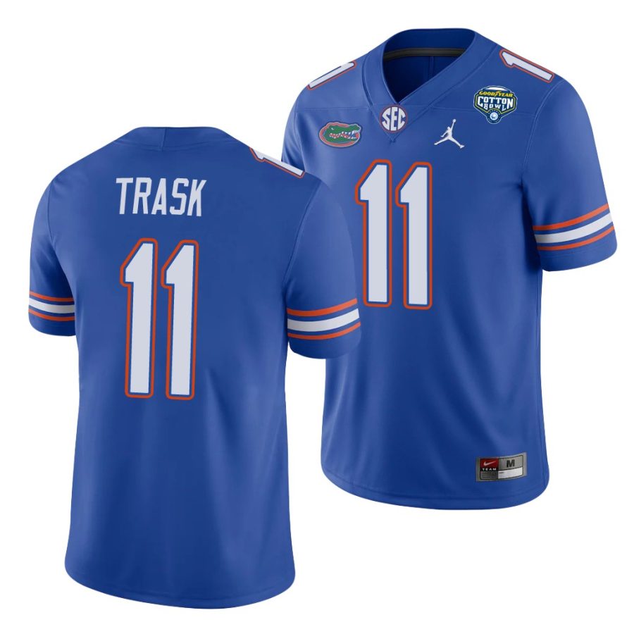 florida gators kyle trask royal 2020 cotton bowl men's jersey