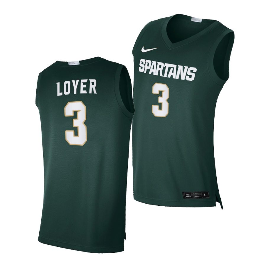 foster loyer green alumni limited michigan state spartans jersey