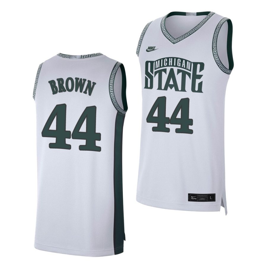 gabe brown white retro limited men's jersey