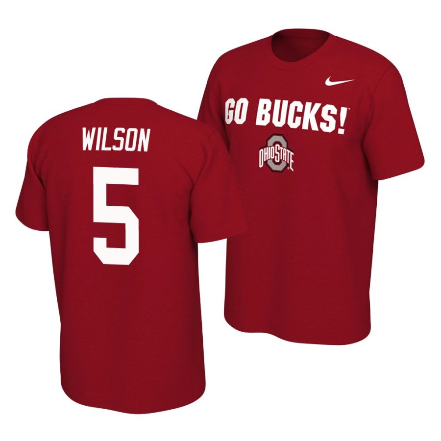 garrett wilson scarlet college football mantra jersey