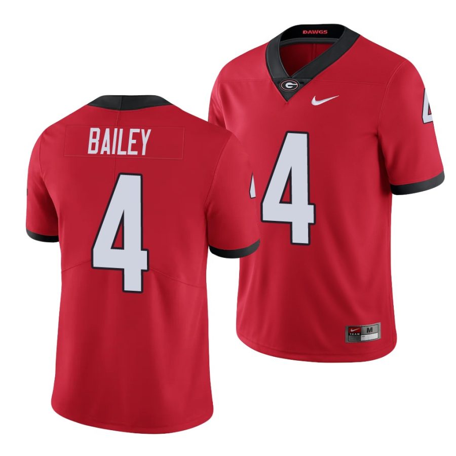 georgia bulldogs champ bailey red limited men's jersey